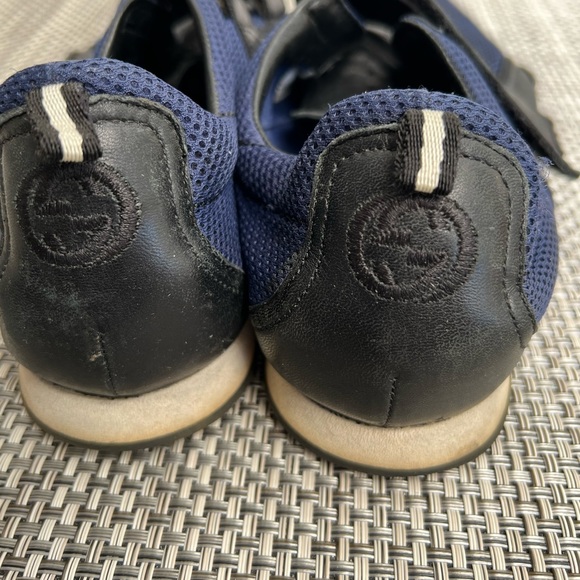Men’s “GUCCI” Blue/Black Sneakers With Velcro Straps - Picture 5 of 7